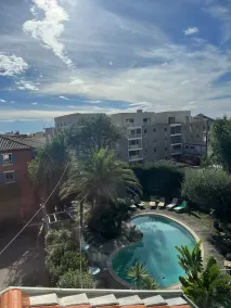 La Villa Roseraie , Hôtel Familial OUVERT TOUTE L'ANNEE - Ausblick vom Zimmer