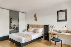 Appart hôtel Q7 Lodge Lyon 7 - Værelse