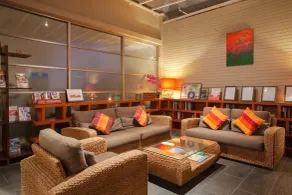 The residence resort Villa 1bdr Private Pool - Coin salon dans le hall