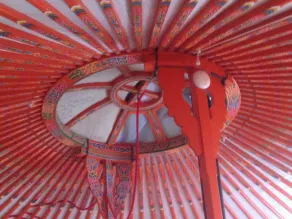 Yourte Mongole - Chambre