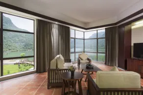 LN Dongfang Hot Spring Resort - Ausblick vom Zimmer
