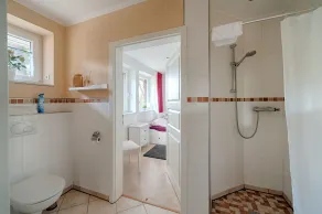 WEIßE HÖHEN -Ferienhaus, Dibbersen bei Hamburg - Bathroom