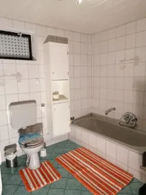 Apartment mit Terrasse, Grill und Sauna - Badezimmer