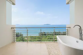 Grand Soluxe Hotel & Resort Sanya  - Ausblick vom Zimmer