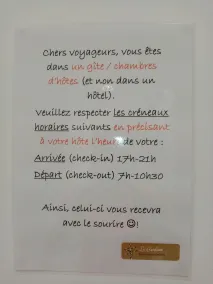 La Gurlanne - Concierge-skranke