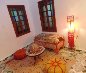 Riad DIHYA & Rooftop Pool - Salottino della hall