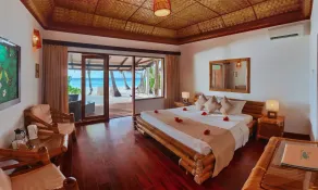 Angaga Island Resort and Spa - Vistas desde la habitación
