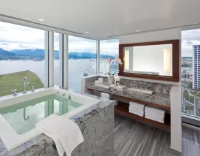Fairmont Pacific Rim - Vue de la chambre