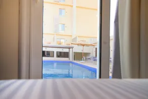 Mazar Pyramids Hotel - Utsikt från rummet