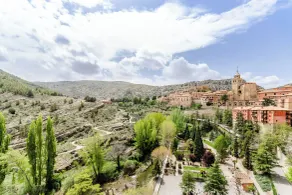 Hotel Albarracín - Vue de la chambre