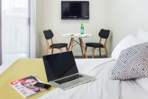 Quality Apartments North Melbourne - Chambre