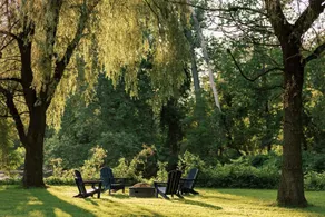 Battenkill Glamping Resort - Ausblick vom Zimmer