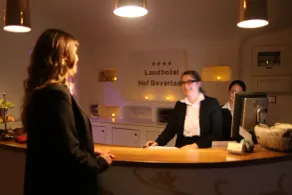Landhotel Beverland bei Münster - Rezeption