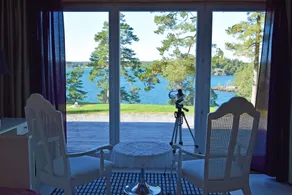 Vätternterrassen - Ausblick vom Zimmer