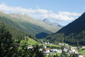 Davos Youth Hostel - Udsigt fra værelset