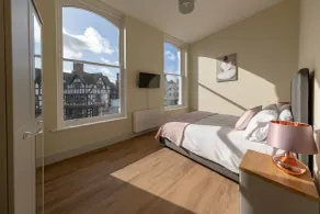 Hereford City Centre - Apartment 1, Isabella House - Modern Apartment In The Heart of The City - Sleeps 6 Guests - Hosted by RENTMYHOUSE - Room