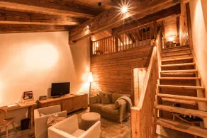 Maiensässhotel Guarda Val - Chambre