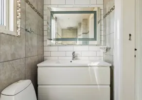 Beautiful and bright apartment in central location - Badeværelse
