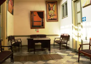 Gran Hotel - Área de estar no saguão