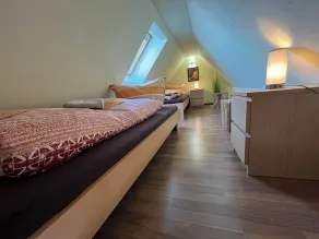 Appartement avec sauna, barbecue et terrasse | Avec animaux bienvenus - Chambre