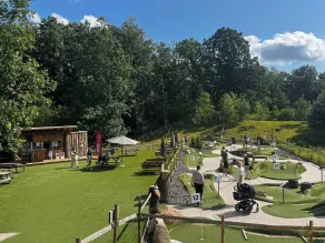 Grottbyn - Skånes Djurparks Camping - Restaurant