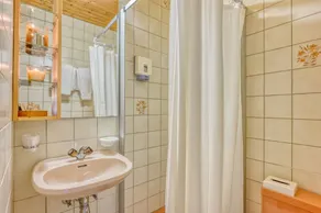 Hôtel Les Sources - Badezimmer