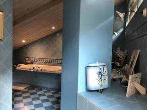 Vaste chambre proche Toulouse dans Toulousaine 18ème - Baignoire relaxante profonde