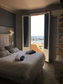 Hôtel Restaurant La Calanque - Vue de la chambre
