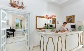 Villa avec barbecue et terrasse - Réception