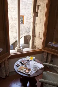 Parador de Cardona - Vue de la chambre