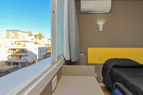 Coral Express proximo ao Harmonia e ao Araujo Vianna - Vue de la chambre