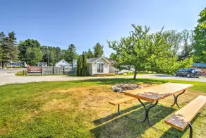 'Tiny House Cottage 6' w/ Dock on Crooked Lake - Interior