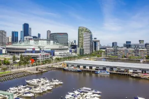 Apartments Melbourne Domain - New Quay Docklands - View from room