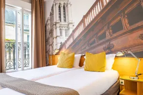 Hôtel Le 20 Prieuré - Vue de la chambre