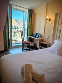 Le conquérant - chambres meublées - Barfleur - Værelse