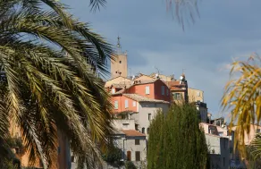La Bastide de Biot - Vue de la chambre