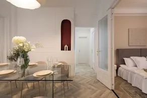 Refined 3BR Apartment - Balcony with Boulevard Views near Cismigiu - Chambre