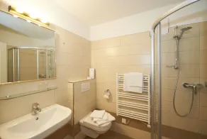 \"Classic Plus\" Lejlighed 4 - Hirschenau, Aparthotel - Badeværelse