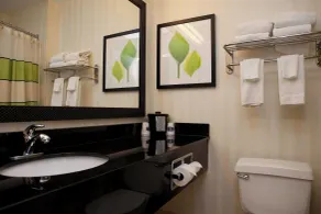 Fairfield Inn & Suites Joliet North/Plainfield - Salle de bain