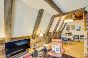 A-frame Cabin w/ Furnished Deck in Becket! - Innvendig
