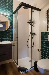 LINDENGUT - Boutique Hotel nahe IKUNA Park - Badeværelse