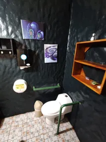 Cabinas El Pueblo B&B Monteverde - Bathroom