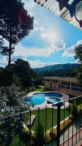 HOTEL Y RESTAURANTE HACIENDA LOS VOLCANES - Piscine