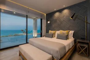 Sueño LUXURY VILLA, in Argasi 180 Iconic Sea View - Chambre