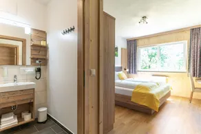 Wellness- und Familienhotel Garni Dachsteinresort - Utsikt från rummet