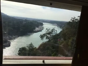 Hotel Ganesha Inn Ganga View - View from room