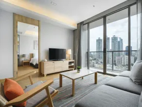 Oakwood Suites Bangkok - Vue de la chambre