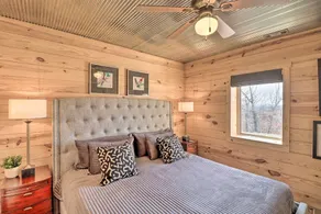 Mountain Home Cabin Rental w/ Fire Pit! - Interior