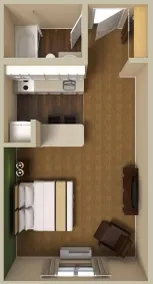 Extended Stay America Suites - Chicago - Burr Ridge - Room