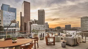 Conrad Los Angeles - Vue de la chambre